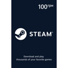 Steam Wallet Gift Card 100 UAH UKRAINE